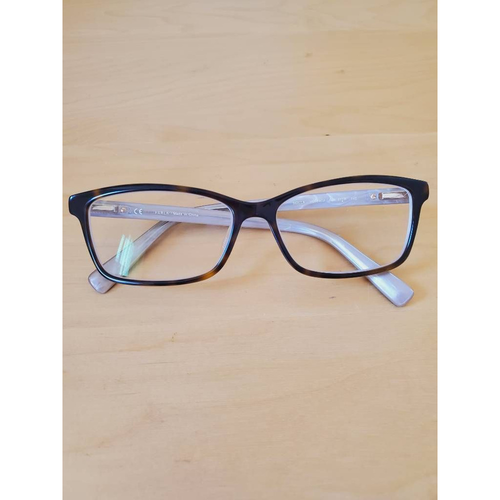 Furla Scilla Full Rim Eyeglasses Frame VU4840J Beige Plastic 53 15 140